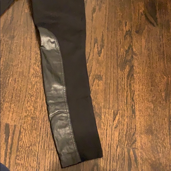 J. Crew Gigi Pant with Leather - Picture 3 of 5
